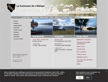 Tablet Screenshot of labbaye.ch